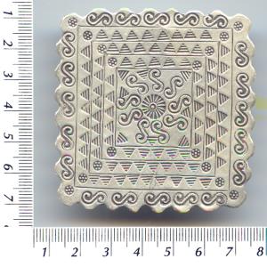 Thai Karen Silver Pendants TKSPA036