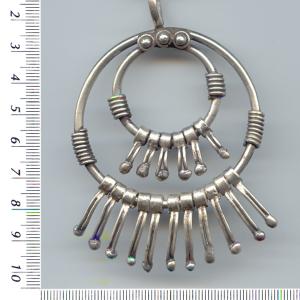 Thai Karen Silver Pendants TKSPA046
