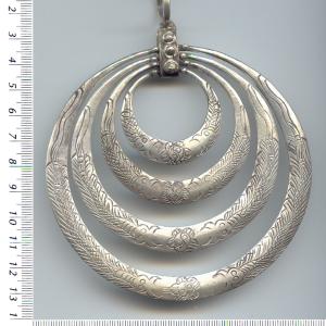 Thai Karen Silver Pendants TKSPA048