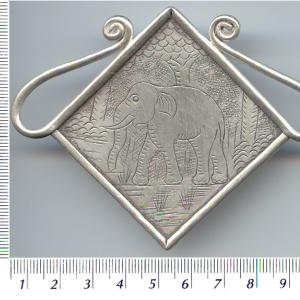 Thai Karen Silver Pendants TKSPA053